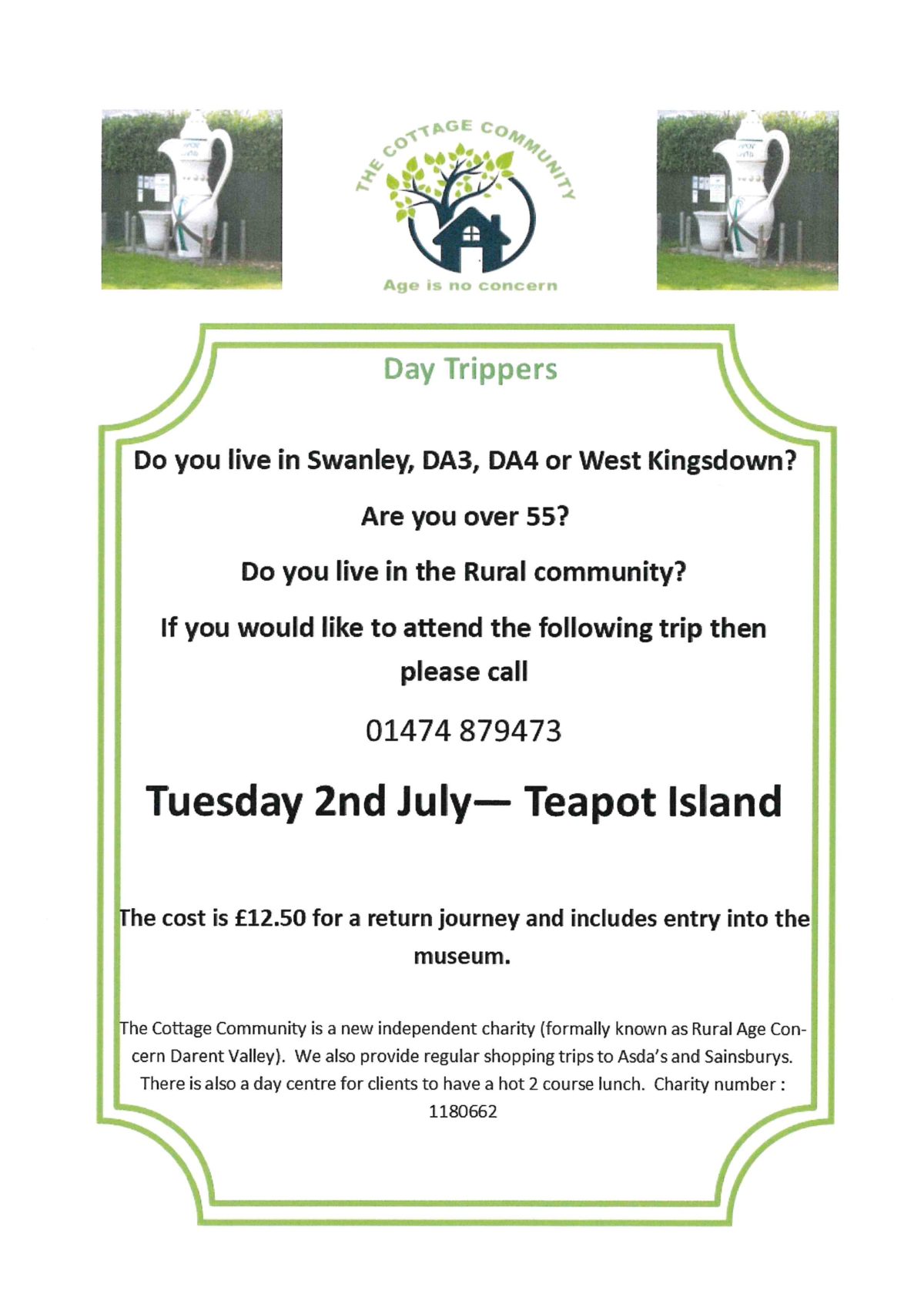 Teapot Island New Ash Green