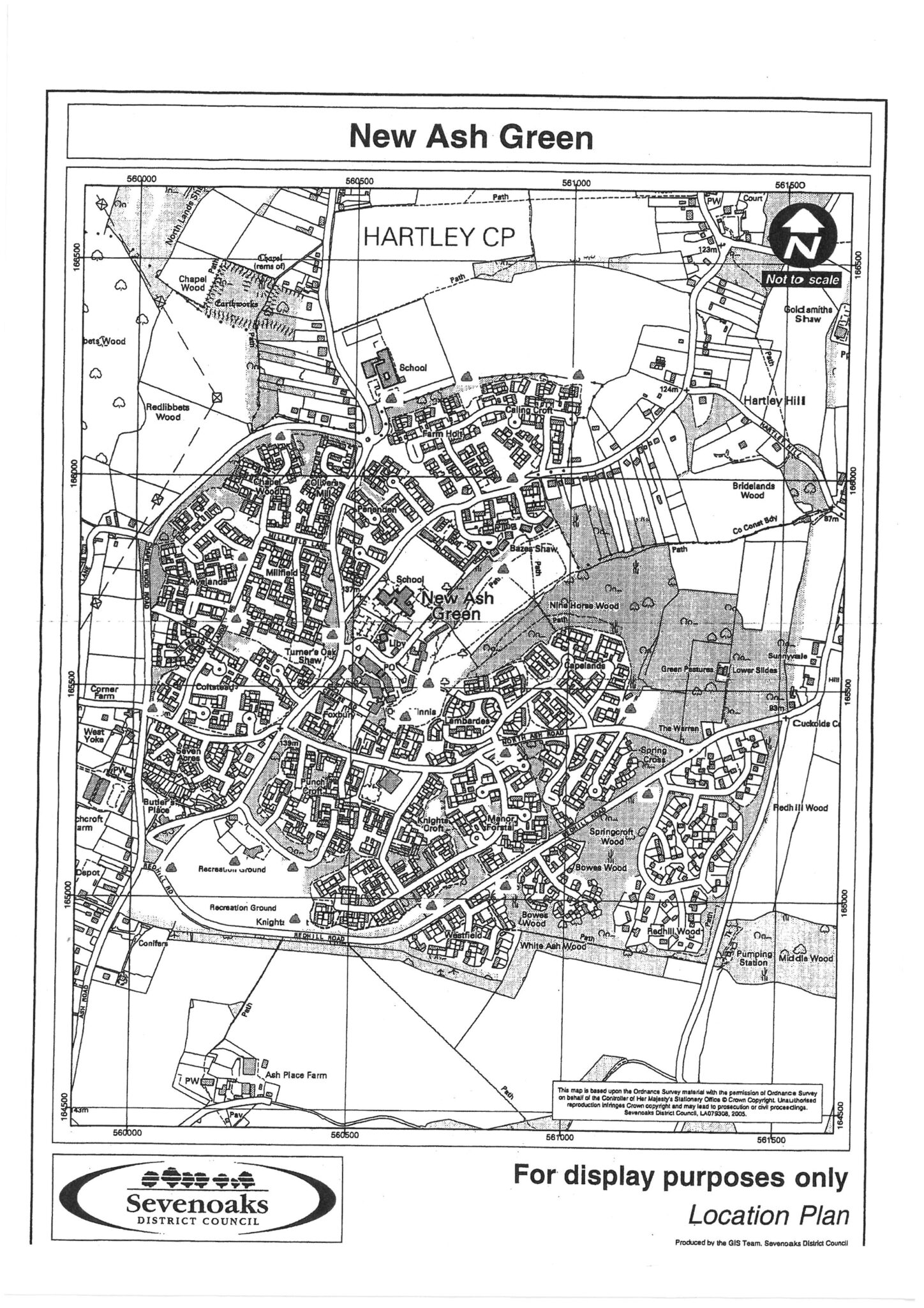 Dog Poo Bins Location Map New Ash Green